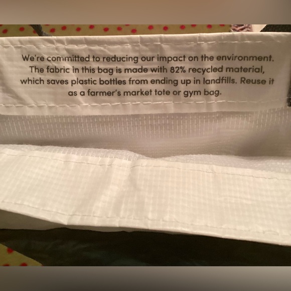 Athleta workout/casual top, batwing sleeve, S, dark gray, with reusable bag. - Picture 11 of 11